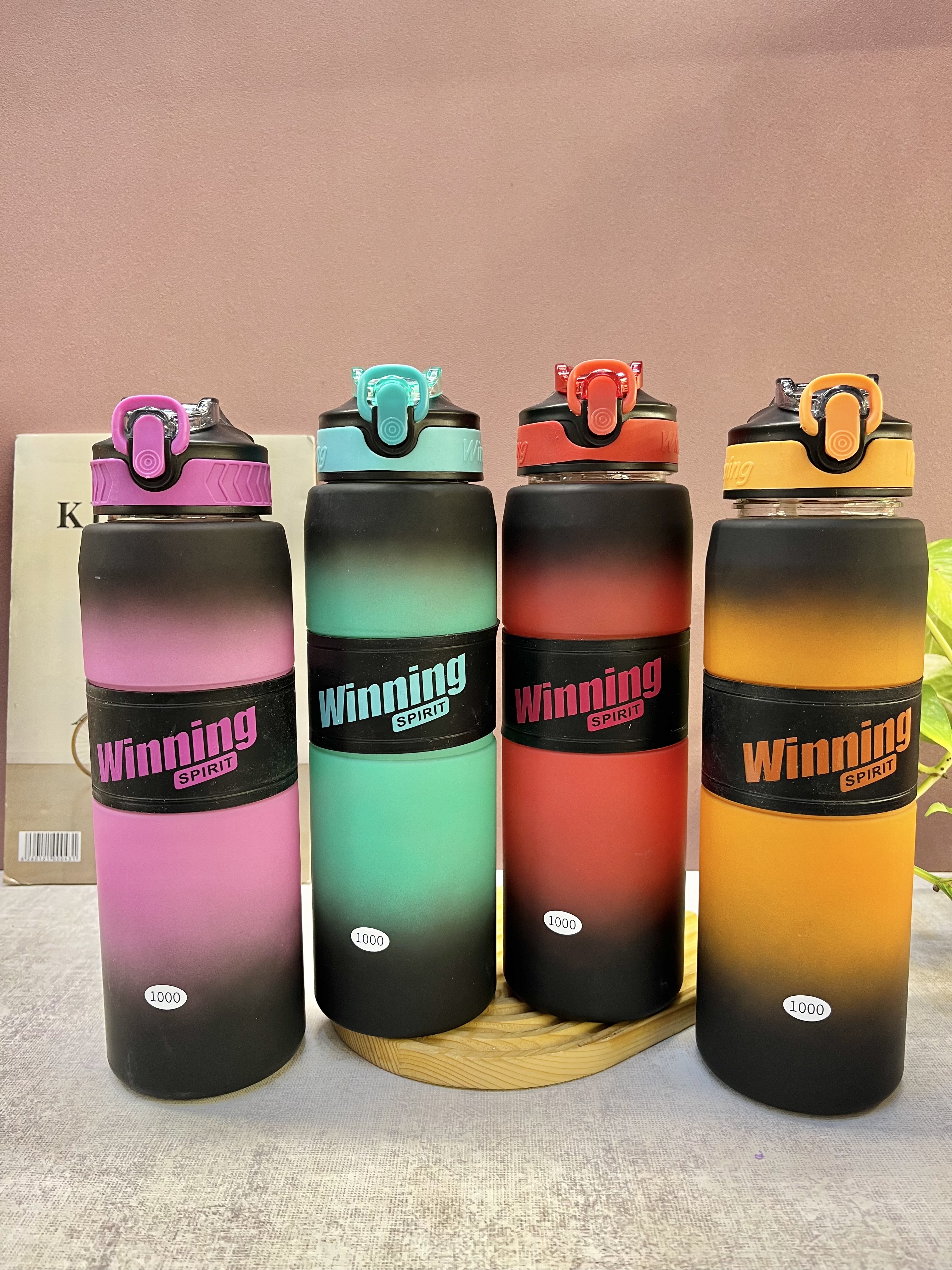 قمقمه باشگاهی دور سیلیکونی WINNING SPORT کد 7537