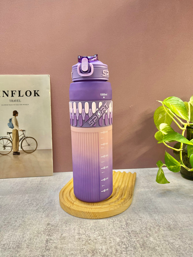 قمقمه باشگاهی شیار دار SPORT حجم ۱۰۰۰ میلی لیتر کد 7536
